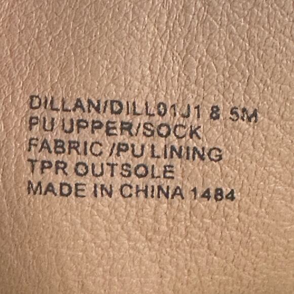 NWOT Madden Girl STEVE MADDEN Combat Work Boot Lace Up Side ZIP 8.5M - Picture 7 of 14